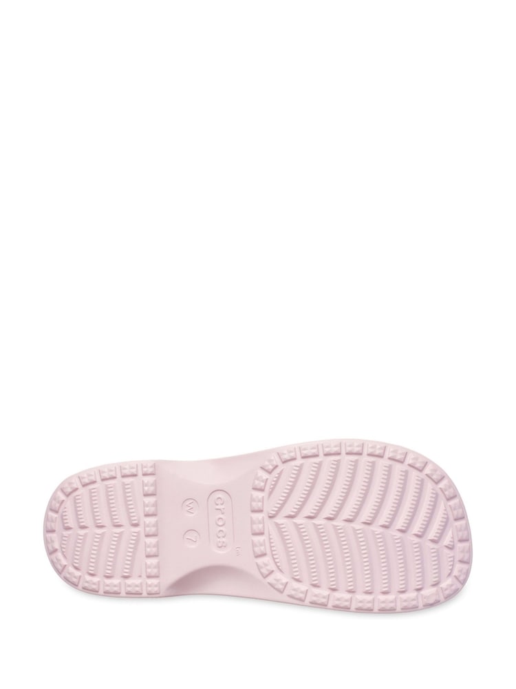 Crocs Pink Classic Cross Strap Sandals - Image 5 of 5