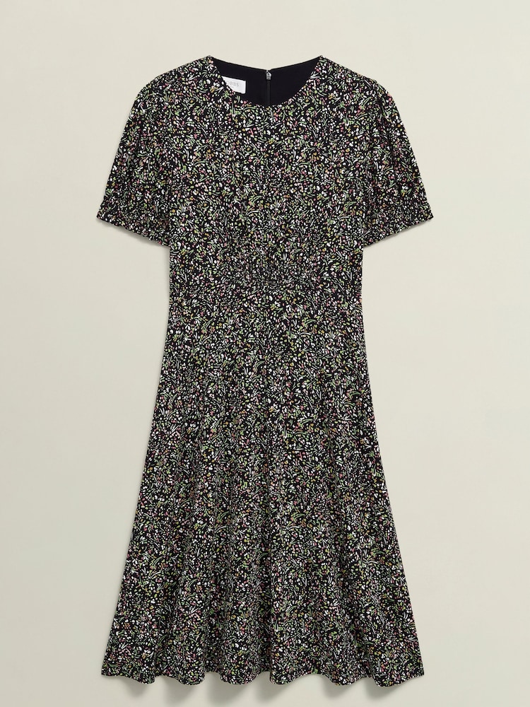 Hobbs Black Rima Jersey Dress - Image 4 of 4