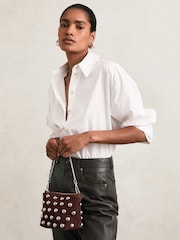 Reiss Oxblood Leandra Bag - Image 2 of 6