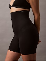 Calvin Klein Black Stay Put Stretch Mid Thigh Shorts - Image 5 of 7