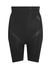 Calvin Klein Black Stay Put Stretch Mid Thigh Shorts - Image 7 of 7