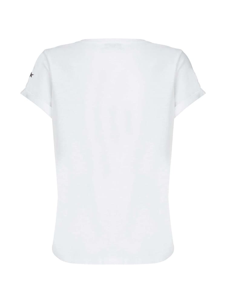 Mint Velvet White 100% Cotton Star T-Shirt - Image 5 of 5 Mint Velvet White 100% Cotton Star T-Shirt - Image 5 of 5