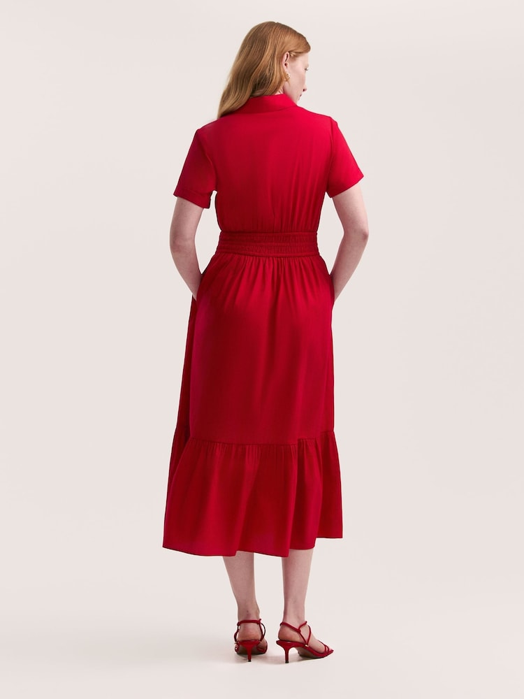 Finery Penny Cotton Midi Shirt Dress - Imagen 4 de 4 Finery Penny Cotton Midi Shirt Dress - Imagen 4 de 4
