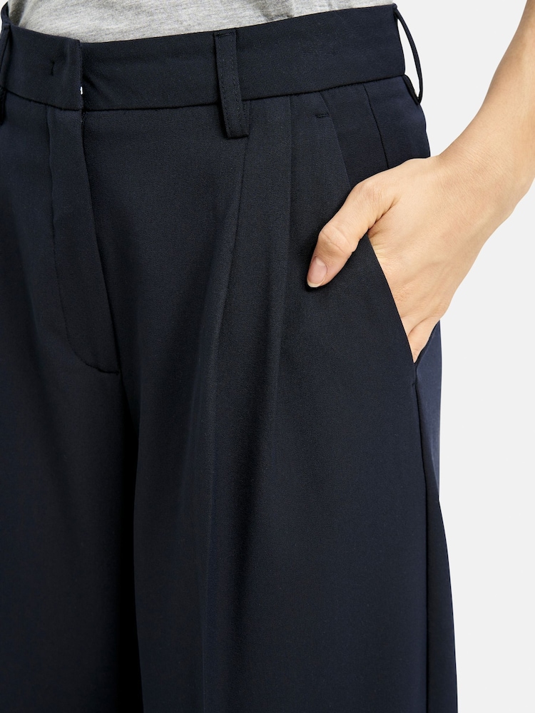 Smith & Soul Blue Cropped Trousers - Image 3 of 4