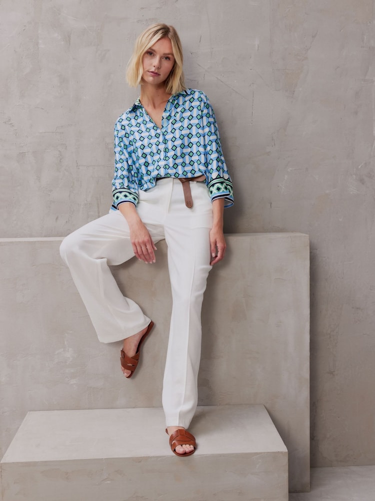 Smith & Soul Tile Print Blouse - Imagen 1 de 5
