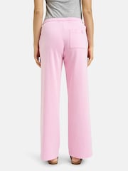 Smith & Soul Pink Washed Jersey 100% Cotton Joggers - Image 2 of 4