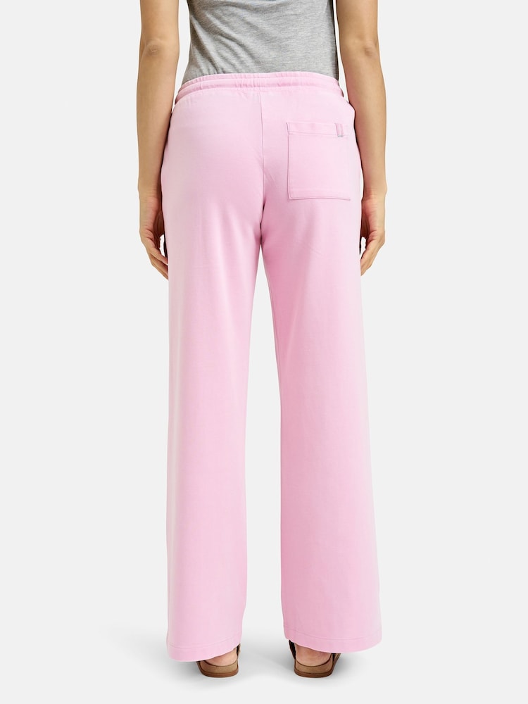 Smith & Soul Pink Washed Jersey 100% Cotton Joggers - Image 2 of 4