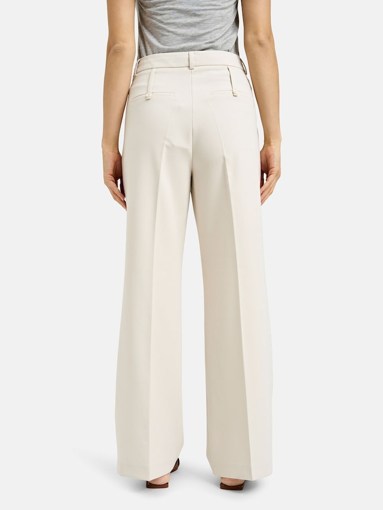 Smith & Soul Woven Straight Leg Trousers With Pleats - Imagen 2 de 4