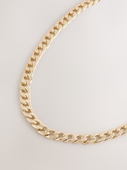 DCK Mens Textured Curb Chain Necklace - Imagen 1 de 3