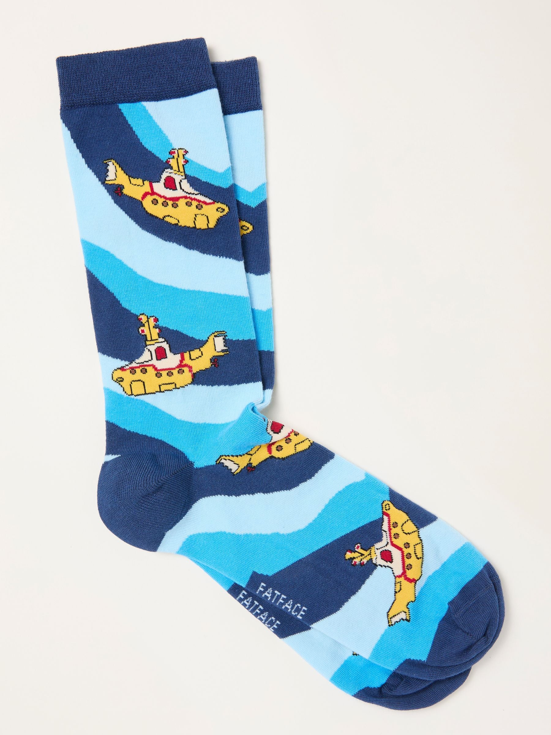 Fat Face Men's Socks - Blue - Size 1