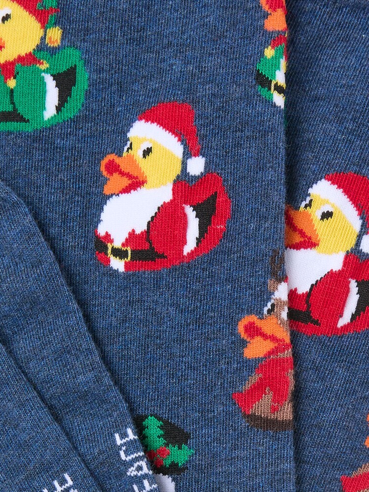 FatFace Navy Rubber Duck Socks - Image 2 of 2