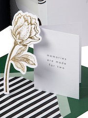 Hallmark Black White Gold Premium Love Card - Memento Luxe - Image 2 of 6