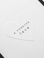 Hallmark Black White Gold Premium Love Card - Memento Luxe - Image 4 of 6