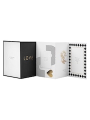 Hallmark Black White Gold Premium Love Card - Memento Luxe - Image 5 of 6