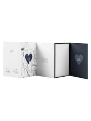 Hallmark Black White Gold Premium Love Card - Memento Luxe - Image 6 of 6