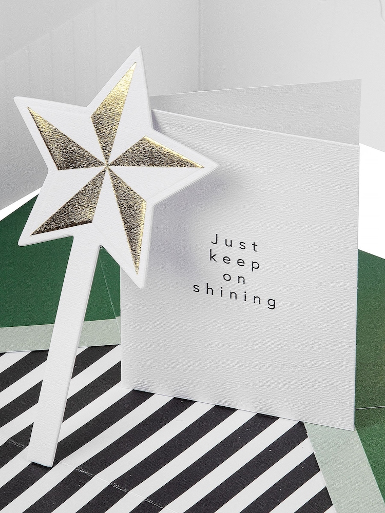 Hallmark Black White Gold Premium Congratulations Card - Memento Luxe - Image 2 of 6