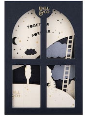 Hallmark White Gold Premium 3D 'Together Forever' Card - Paper Fables - Image 6 of 6