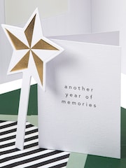 Hallmark Black White Gold Premium Birthday Card - Memento Luxe - Image 2 of 6