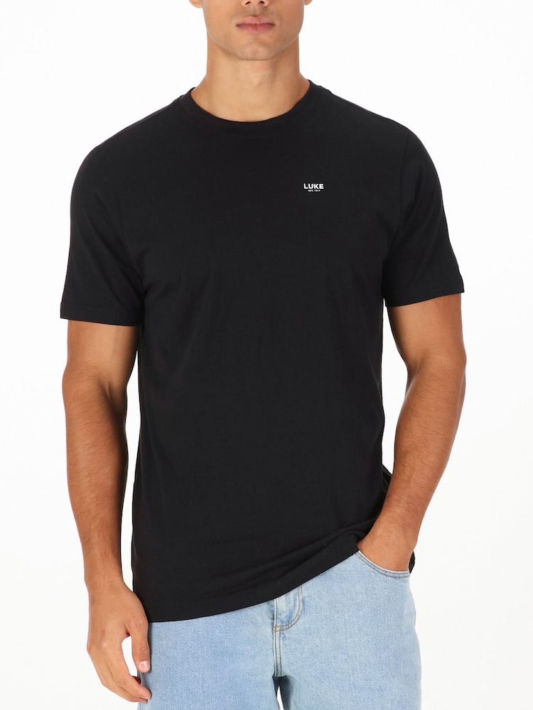 Luke 1977 Magic 100% Cotton T-Shirts 3 Pack - Image 2 of 7 Luke 1977 Magic 100% Cotton T-Shirts 3 Pack - Image 2 of 7