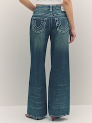 True Religion Emerald Fade Bobbi Baggy Big T Jeans - Image 4 of 6