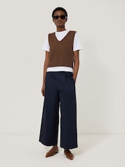 Jigsaw Brown Chunky Blend Vests - Image 3 of 6