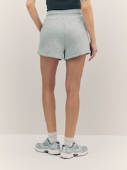 True Religion Heather Grey Patched Lounge Shorts - Image 3 of 6