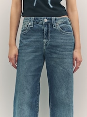 True Religion Dark Wash Bobbi Baggy Jeans - Image 5 of 6