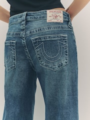 True Religion Dark Wash Bobbi Baggy Jeans - Image 6 of 6
