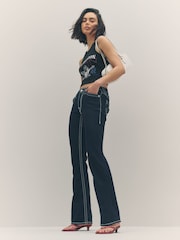 True Religion 2S Body Rinse Mid Bootcut Jeans - Image 3 of 6