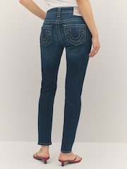 True Religion Indigo Upgrade Jennie Mid Rise Curvy Skinny Jeans - Image 4 of 5