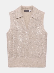 Mint Velvet Cream Crochet Top - Image 7 of 9