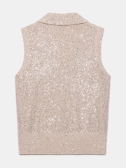 Mint Velvet Cream Crochet Top - Image 8 of 9