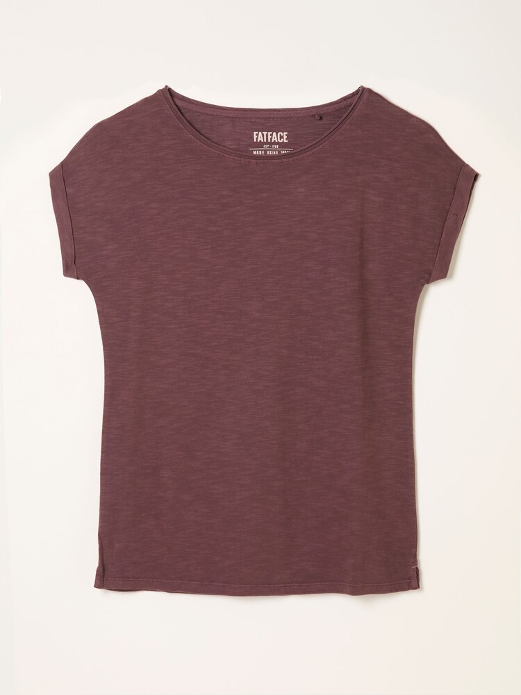 FatFace Ivy Dark Purple T-Shirt - Image 5 of 5