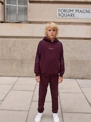 Burgundy Red Sweatshirt and Joggers Set (3-16yrs) - Image 3 of 10