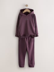 Burgundy Red Sweatshirt and Joggers Set (3-16yrs) - Image 5 of 10