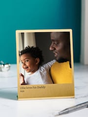 Personalised Metal Photo Print by Oakdene - Image 1 of 2