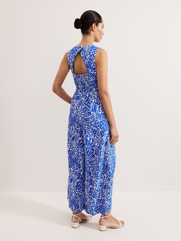 Phase Eight Blue Marta Jumpsuit - Image 2 of 7