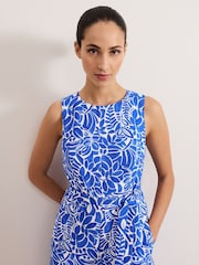 Phase Eight Blue Marta Jumpsuit - Image 4 of 7