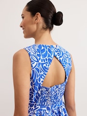 Phase Eight Blue Marta Jumpsuit - Image 6 of 7