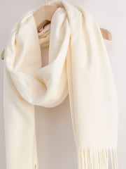 Cream Midweight Scarf - Image 2 of 3