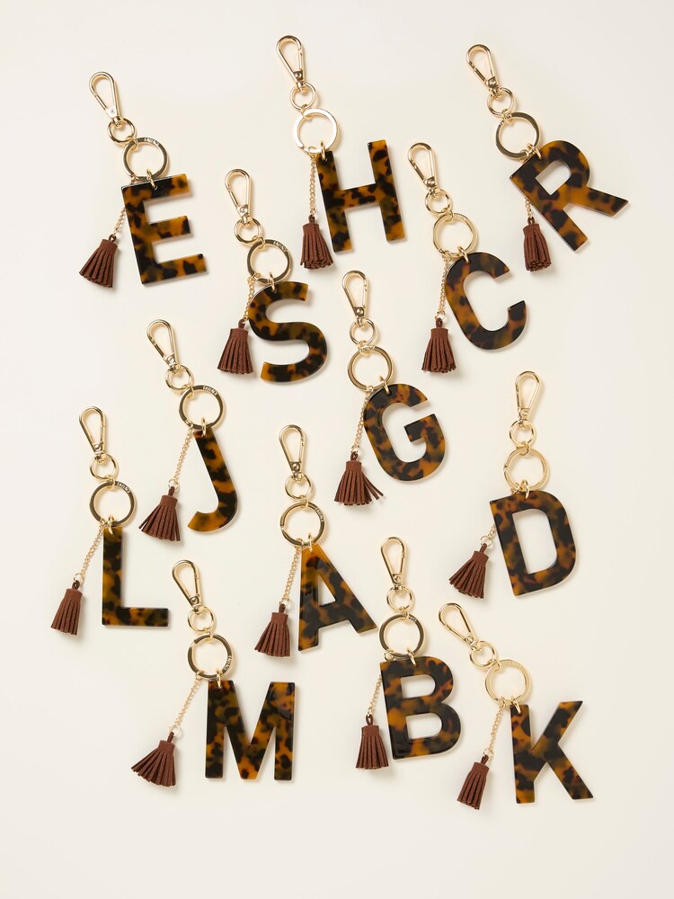 FatFace Tortoiseshell Brown Alphabet Charm - Image 1 of 2