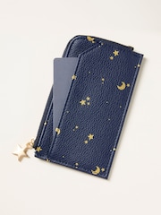 FatFace Navy Star and Moon Printed Card Holder - Image 2 of 2