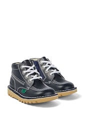 Kickers Blue Kick Hi Zip Boots - Image 3 of 5