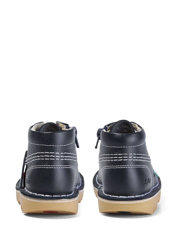 Kickers Blue Kick Hi Zip Boots - Image 5 of 5