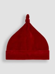JoJo Maman Bébé Red Peter Rabbit My First Christmas Hat - Image 2 of 3