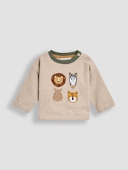 Зеленый - JoJo Maman Bébé 2-Piece Sweatshirt & Joggers Set - Image 2 of 6