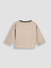 Зеленый - JoJo Maman Bébé 2-Piece Sweatshirt & Joggers Set - Image 3 of 6