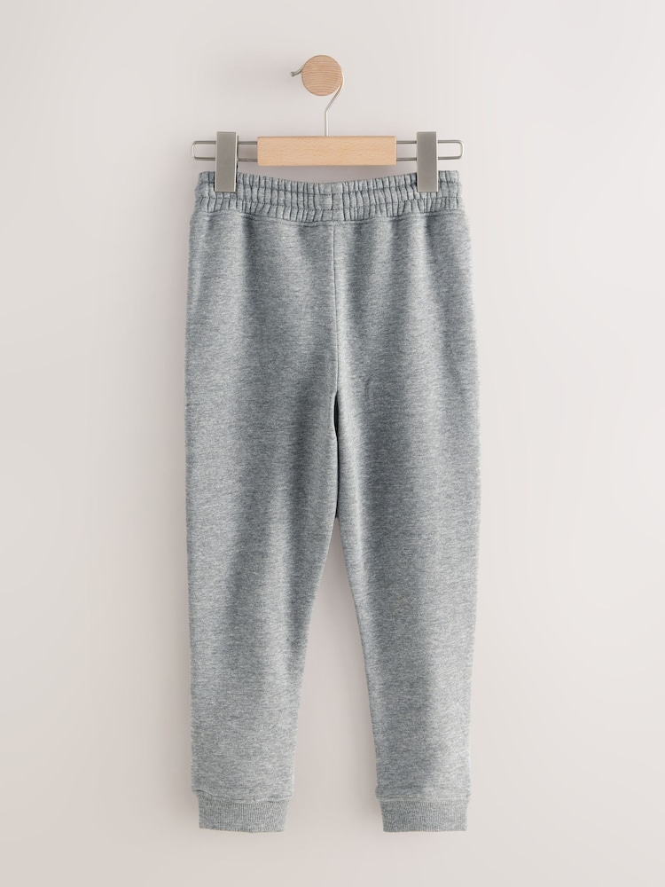 Pale Grey Slim Fit Joggers (3-16yrs) - Image 2 of 4 Pale Grey Slim Fit Joggers (3-16yrs) - Image 2 of 4