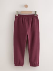 Berry Pink Regular Fit Basic Joggers (3-16yrs) - Image 2 of 4