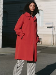 Red Dolly Trench Coat - Image 3 of 9